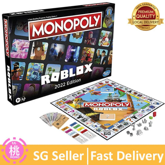 Hasbro Gaming Monopoly: Roblox 2022 Edition Board Game - Momo Gadgets