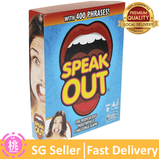 Hasbro Gaming Speak Out Game Mouthpiece Challenge - Momo Gadgets