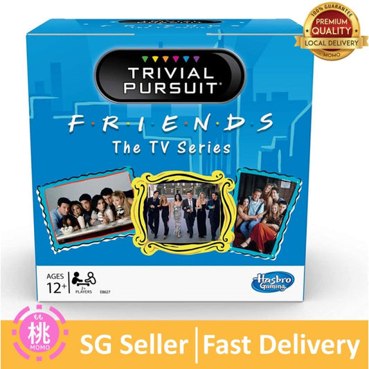 Hasbro Gaming Trivial Pursuit Winning Moves Friends Board Games - Momo Gadgets