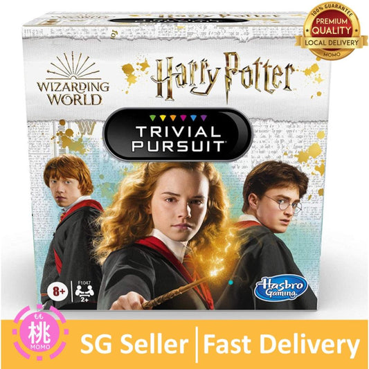 Hasbro Gaming Trivial Pursuit Wizarding World Harry Potter Edition Compact Trivia Game for 2 or More Players, Ages 8+ - Momo Gadgets