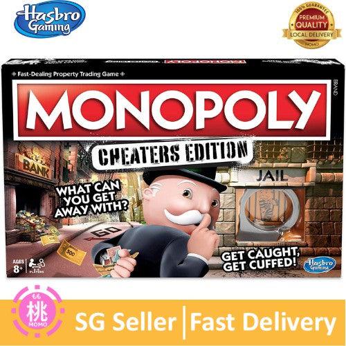 Hasbro Monopoly Game: Cheaters Edition Board Game Ages 8 and Up - Momo Gadgets