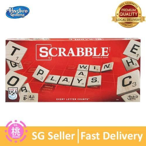 Hasbro Scrabble Crossword Game - Momo Gadgets
