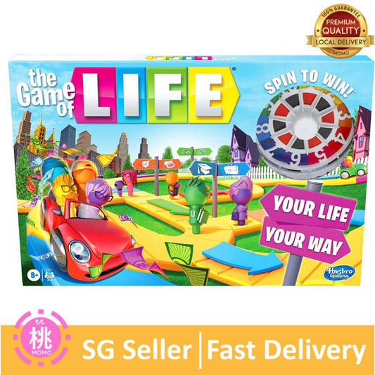 Hasbro The Game of Life (2-4 Players) - Momo Gadgets
