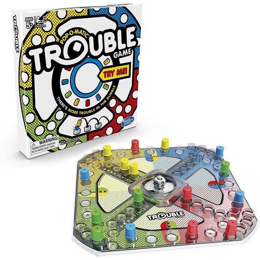 Hasbro Pop-o-matic Trouble Game - Momo Gadgets