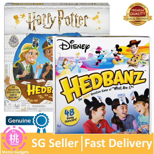 HedBanz Disney / Harry Potter / New Edition Guessing Game, Ages 7 and Up (Edition May Vary) - Momo Gadgets
