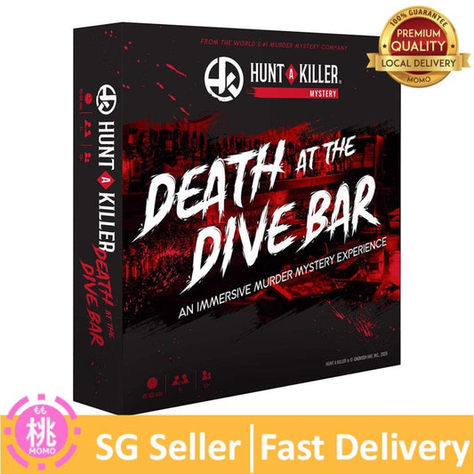 Hunt A Killer Death at The Dive Bar,Immersive Murder Mystery Game - Momo Gadgets