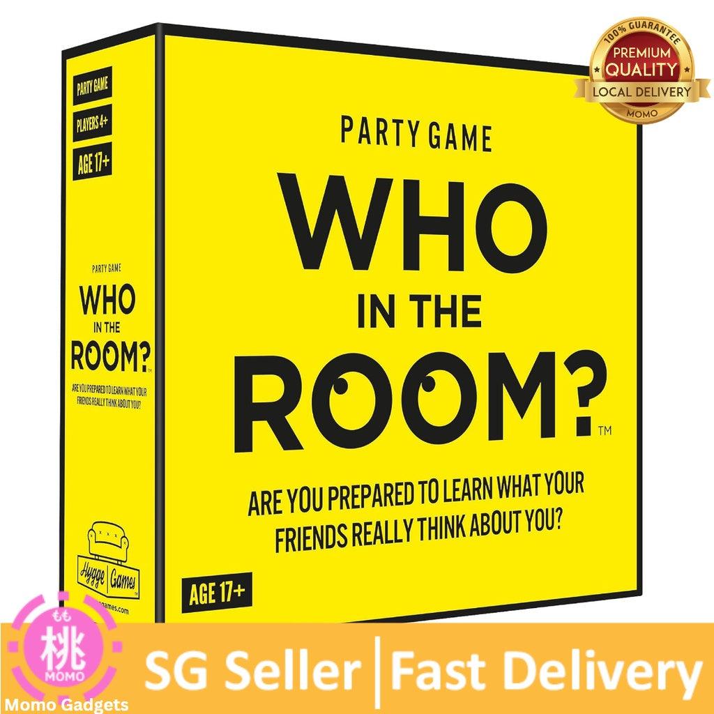 Hygge Games Who in The Room? Party Gamef Yellow - Momo Gadgets