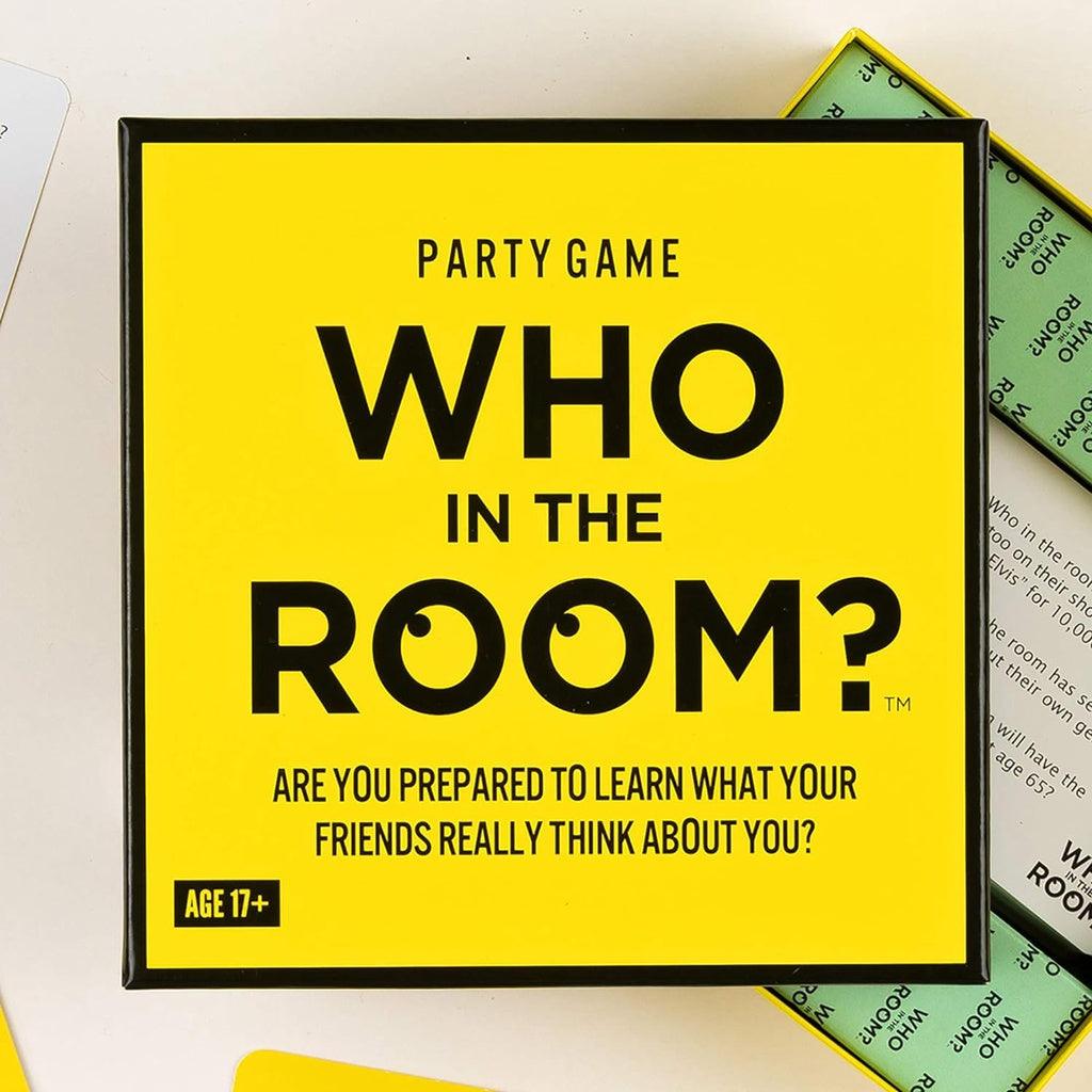 Hygge Games Who in The Room? Party Gamef Yellow - Momo Gadgets