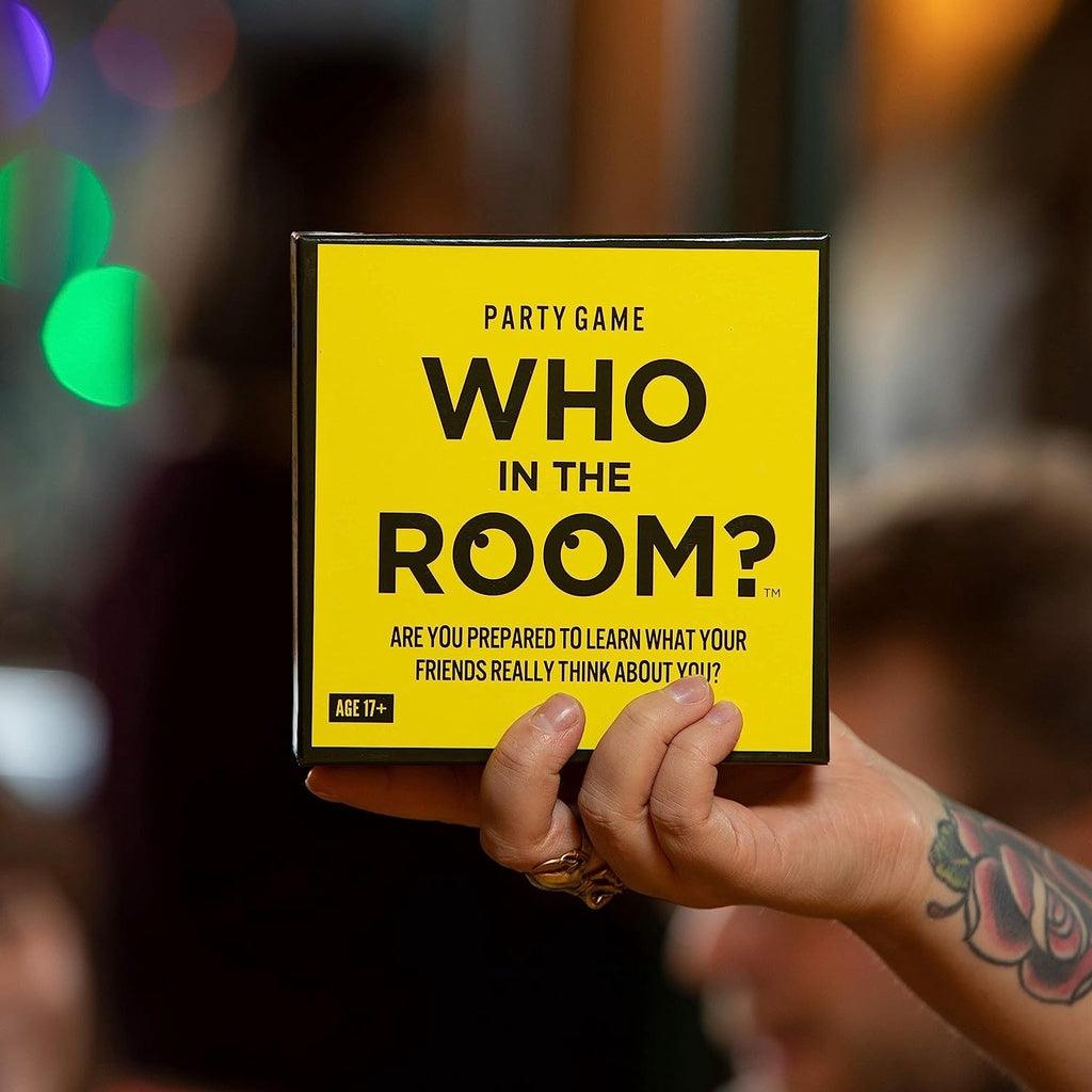 Hygge Games Who in The Room? Party Gamef Yellow - Momo Gadgets