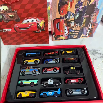 Diecast Mini McQueen Pullback Cars Set
