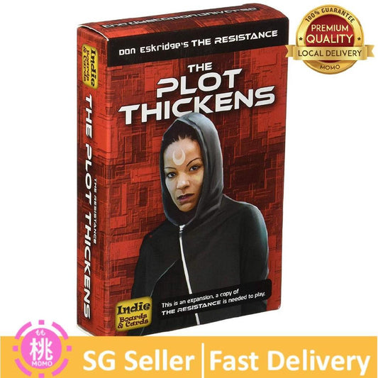 Indie Boards and Cards The Resistance - The Plot Thickens Game - Momo Gadgets