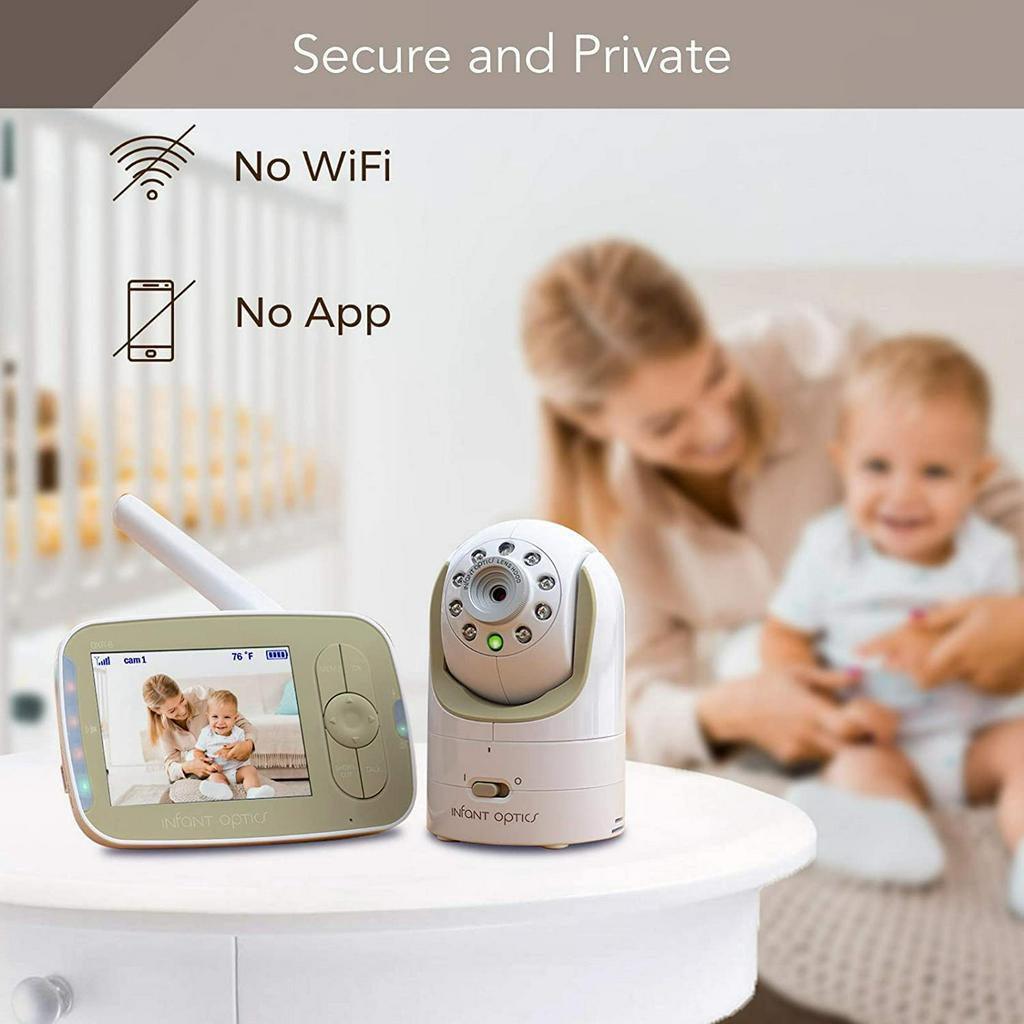 Infant Optics DXR-8 Video Baby Monitor Baby Camera with Interchangeable Optical Lens - Momo Gadgets