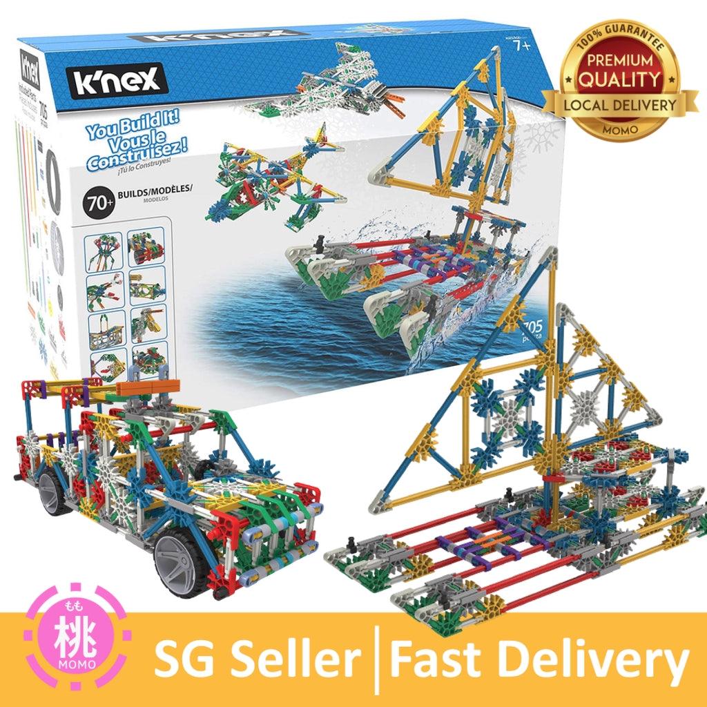 K’NEX KNEX 70 Model Building Set – 705 Pieces – Ages 7+ Engineering Education Toy - Momo Gadgets