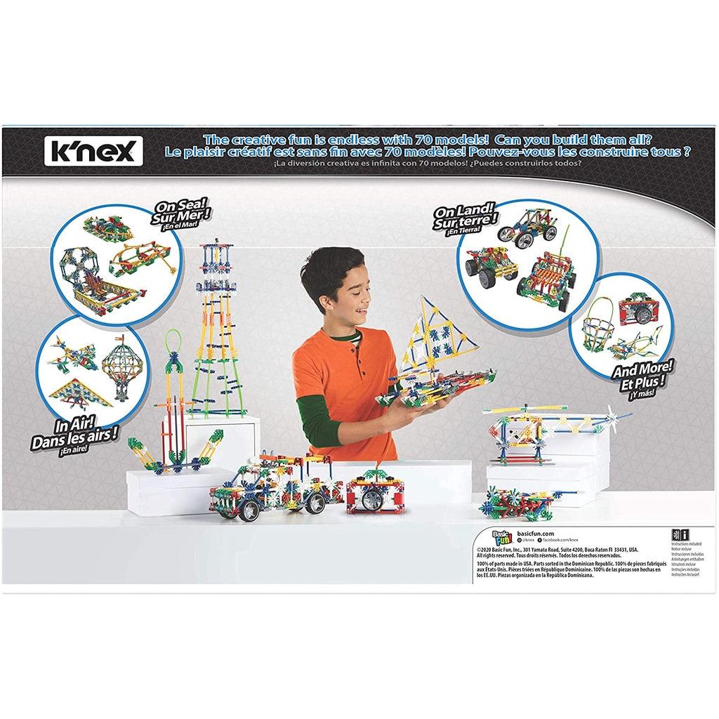 K’NEX KNEX 70 Model Building Set – 705 Pieces – Ages 7+ Engineering Education Toy - Momo Gadgets