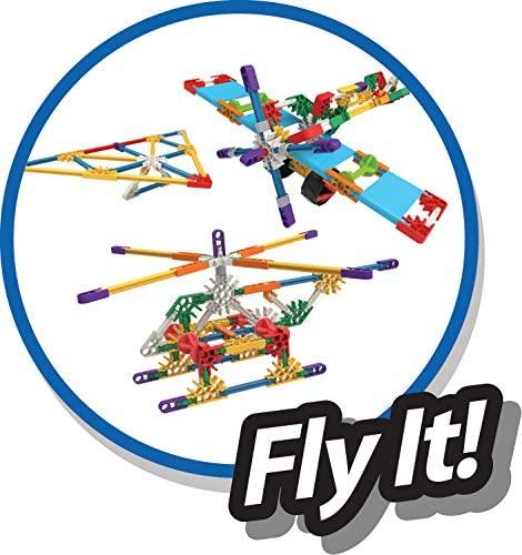 K'nex Knex Beginner 40 Model Building Set - 141 Parts - Ages 5 & Up - Creative Building Toy, Multi - Momo Gadgets