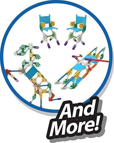 K'nex Knex Beginner 40 Model Building Set - 141 Parts - Ages 5 & Up - Creative Building Toy, Multi - Momo Gadgets