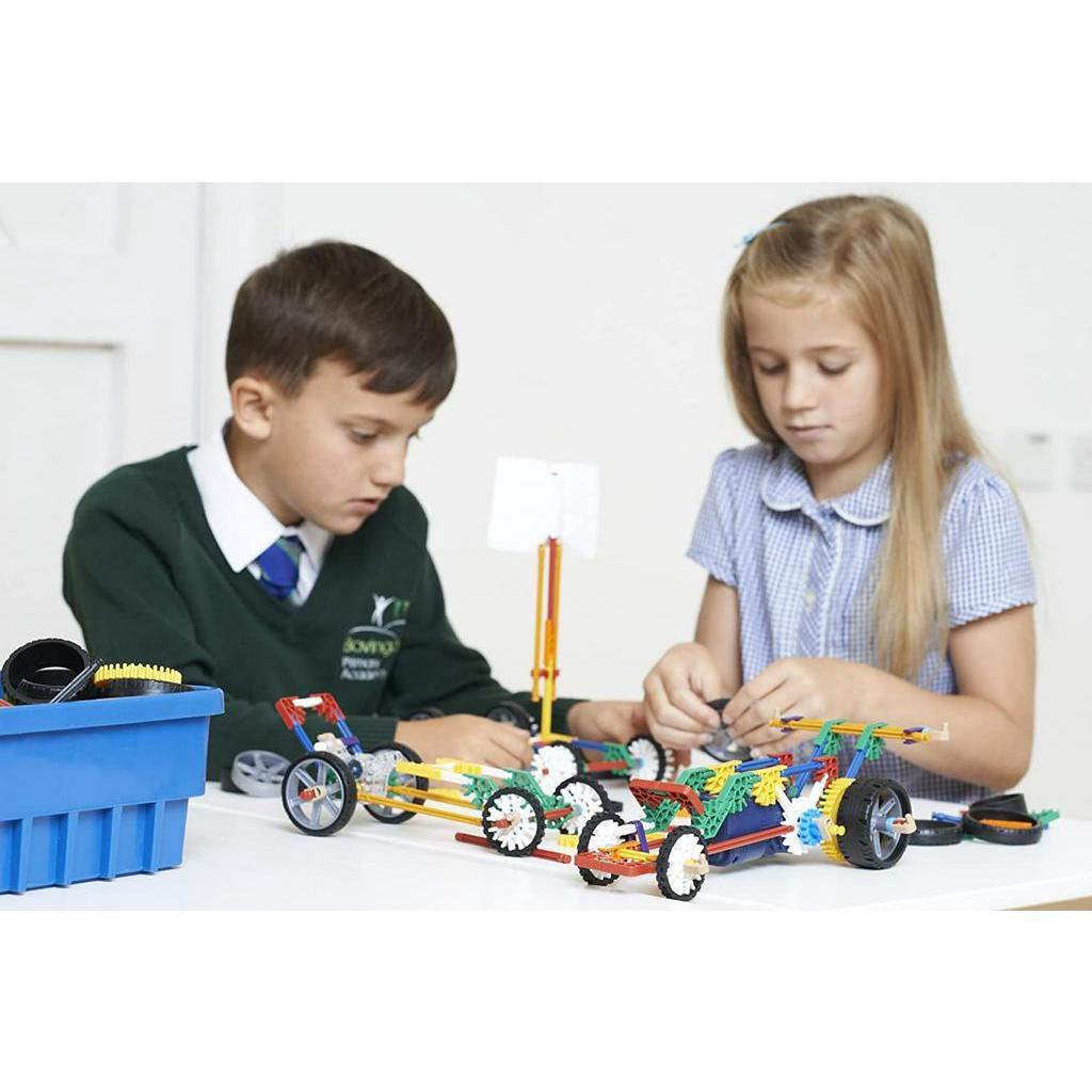 K'NEX KNEX Education STEM EXPLORATIONS: Vehicles Building Set Building Kit - 131pc - Momo Gadgets