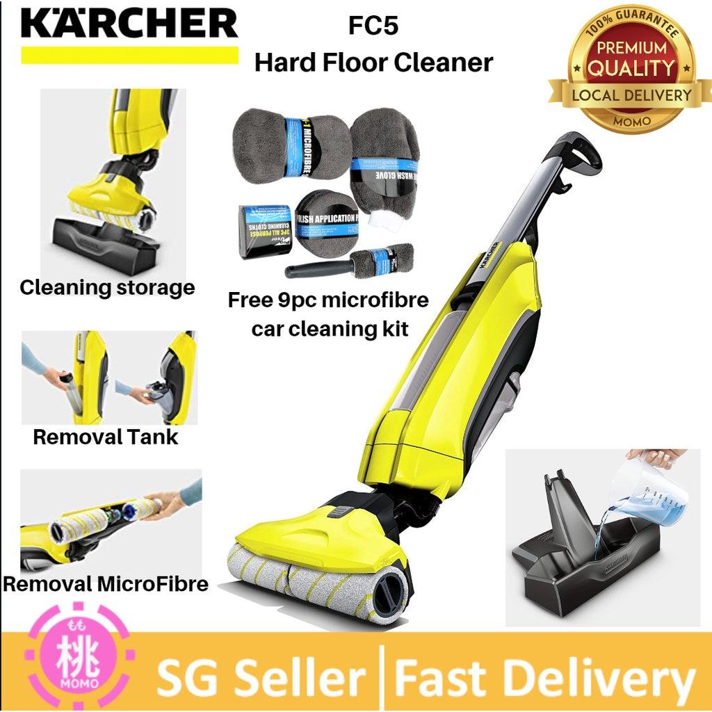 Karcher FC5 Hard Floor Cleaner , Vacuum cleaner ( FREE 9pc Microfibre Car Cleaning Kit ) - Momo Gadgets