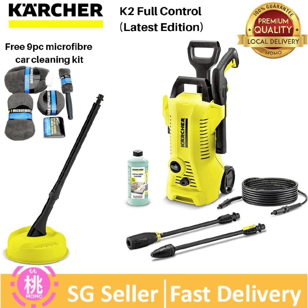 Karcher K2 Latest Edition Full Set Control Car and Home Pressure Washer ( FREE 9pc Microfibre Car Cleaning Kit ) - Momo Gadgets