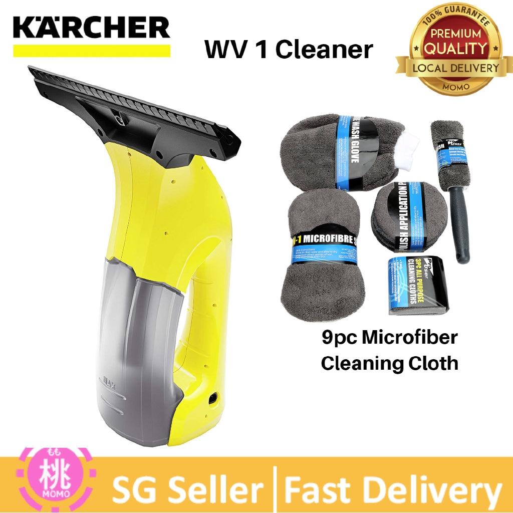 Karcher Window Vac WV 1 for windows, tiles, mirrors & shower screens, window cleaning set, window vacuum - Momo Gadgets