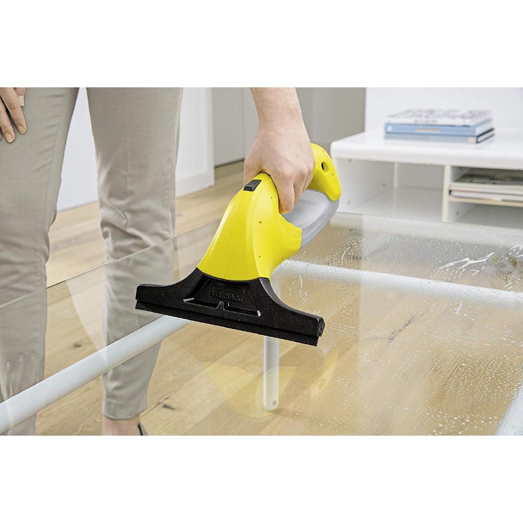 Karcher Window Vac WV 1 for windows, tiles, mirrors & shower screens, window cleaning set, window vacuum - Momo Gadgets