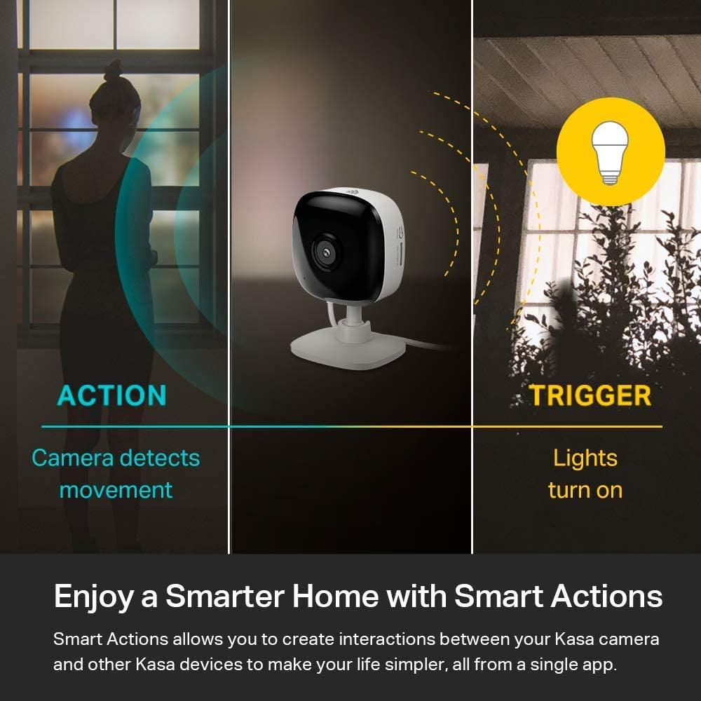 Kasa Indoor Smart Home Camera by TP-Link, 2k or 1080P HD Security Camera wireless 2.4GHz with Night Vision - Momo Gadgets