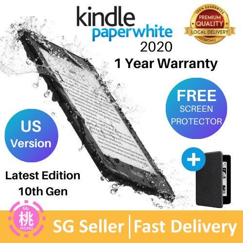 KINDLE Paperwhite 4 8GB/32GB 10th Gen US Version, FREE Screen Protector (Wi-Fi Only) - Momo Gadgets