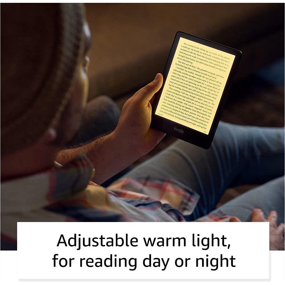 Kindle Paperwhite 5 11th Gen 8GB / 16GB US SPEC + FREE Screen Protector with a 6.8" display and adjustable warm light - Momo Gadgets