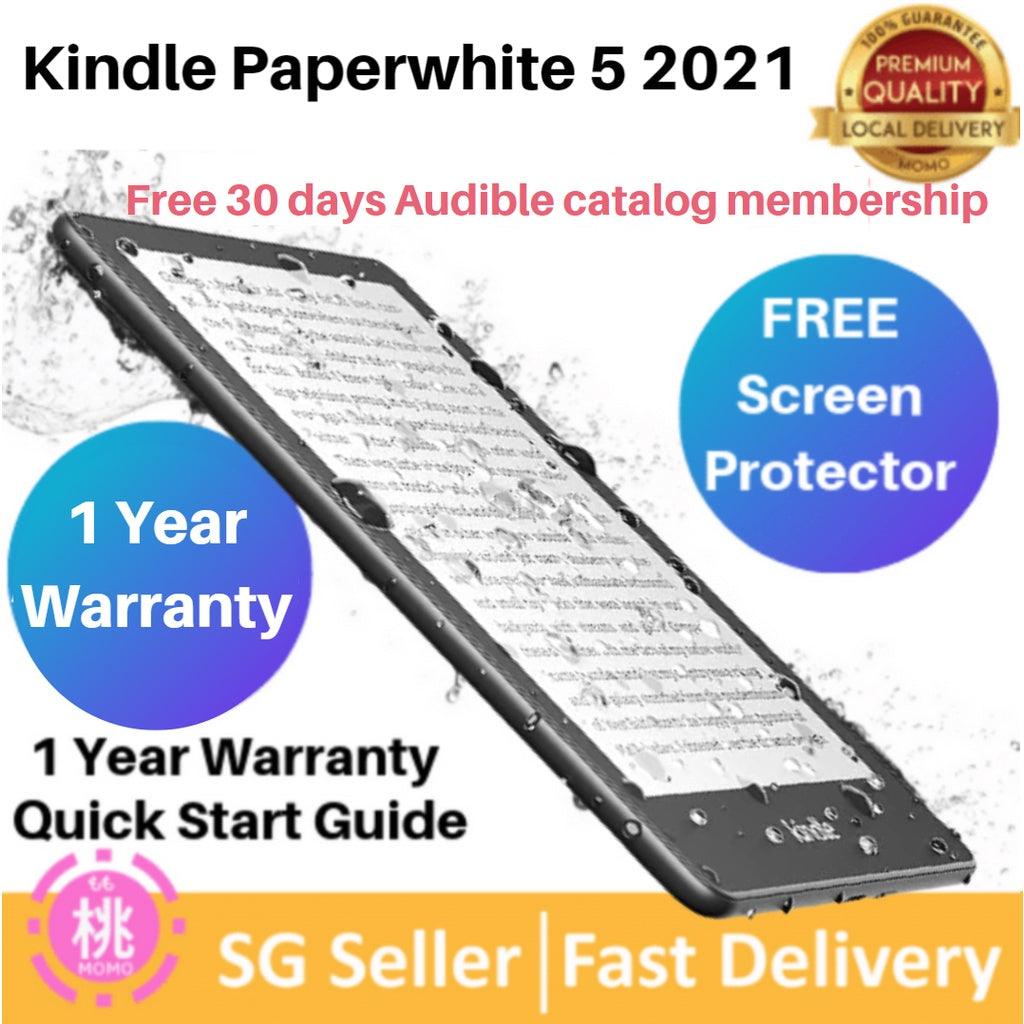 Kindle Paperwhite 5 11th Gen 8GB / 16GB US SPEC + FREE Screen Protector with a 6.8" display and adjustable warm light - Momo Gadgets