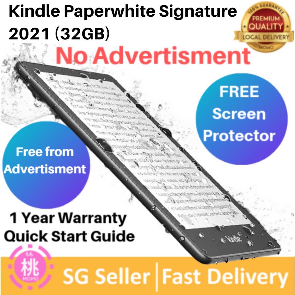 Kindle Paperwhite Signature Edition (32 GB) NOADS–With a 6.8" display, wireless charging, and auto-adjusting front light - Momo Gadgets