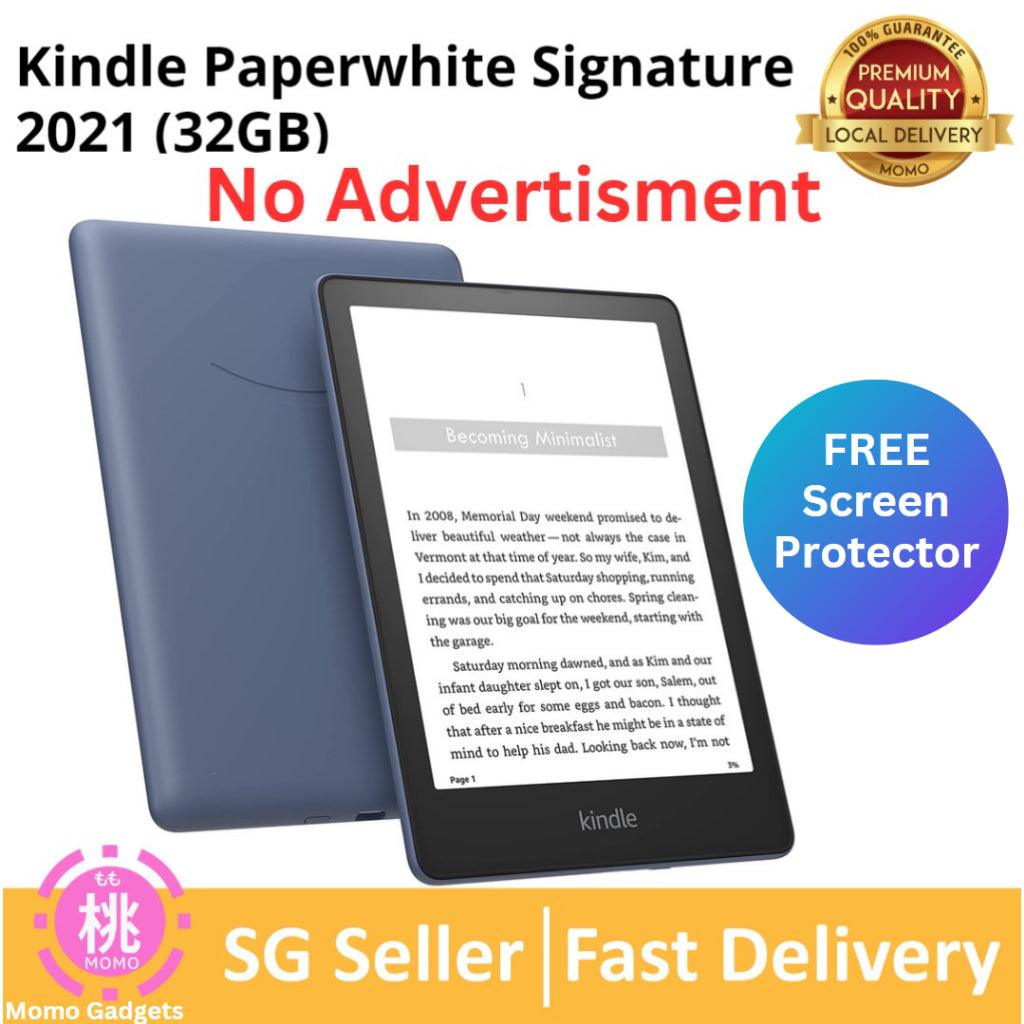 Kindle Paperwhite Signature Edition (32 GB) NOADS–With a 6.8" display, wireless charging, and auto-adjusting front light - Momo Gadgets