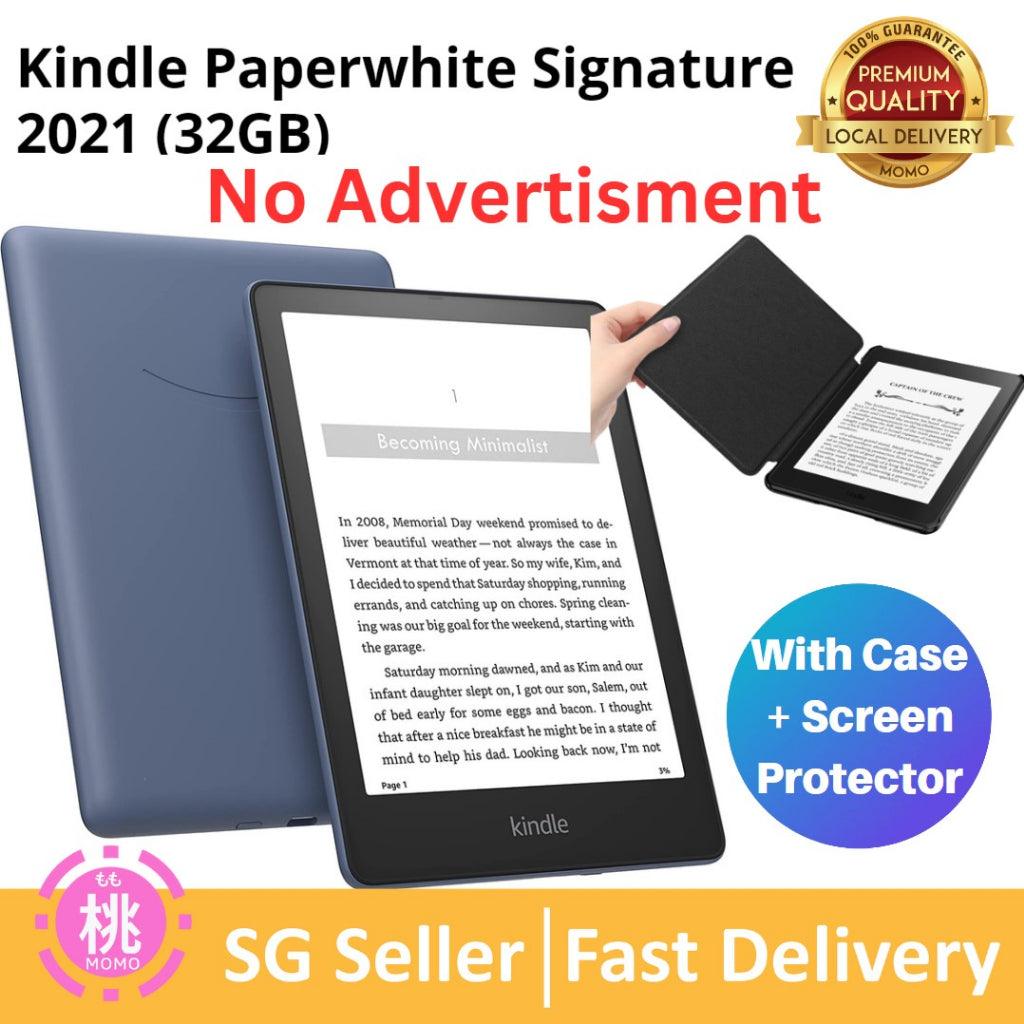 Kindle Paperwhite Signature Edition (32 GB) NOADS–With a 6.8" display, wireless charging, and auto-adjusting front light - Momo Gadgets