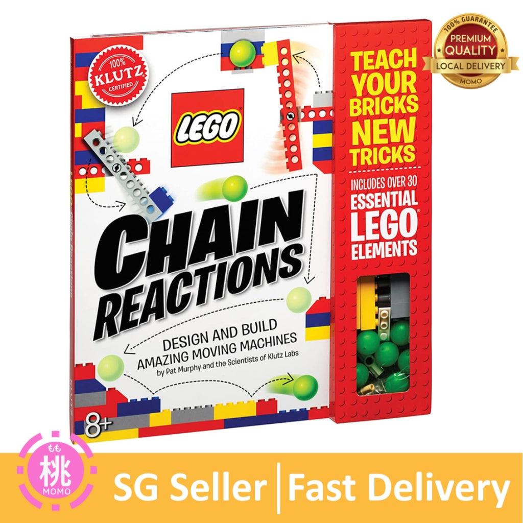 Klutz Lego Chain Reactions Science & Building Kit, Age 8, Multicolor - Momo Gadgets