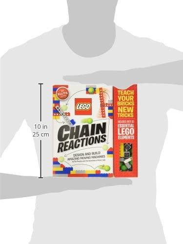 Klutz Lego Chain Reactions Science & Building Kit, Age 8, Multicolor - Momo Gadgets