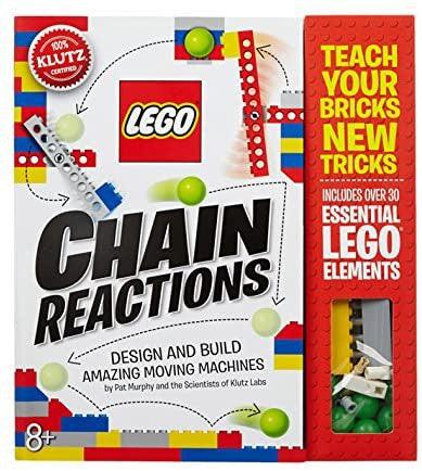 Klutz Lego Chain Reactions Science & Building Kit, Age 8, Multicolor - Momo Gadgets