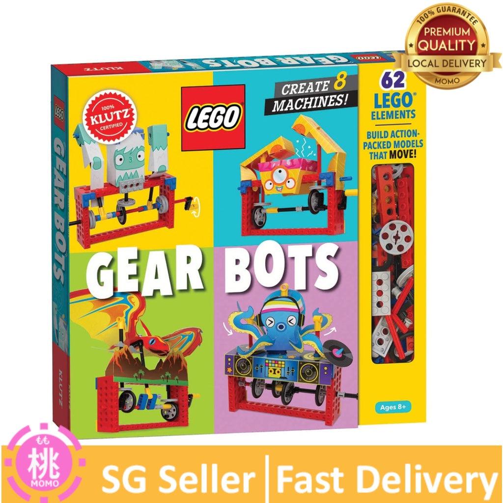 Klutz Lego Gear Bots Science/STEM Activity Kit - Momo Gadgets