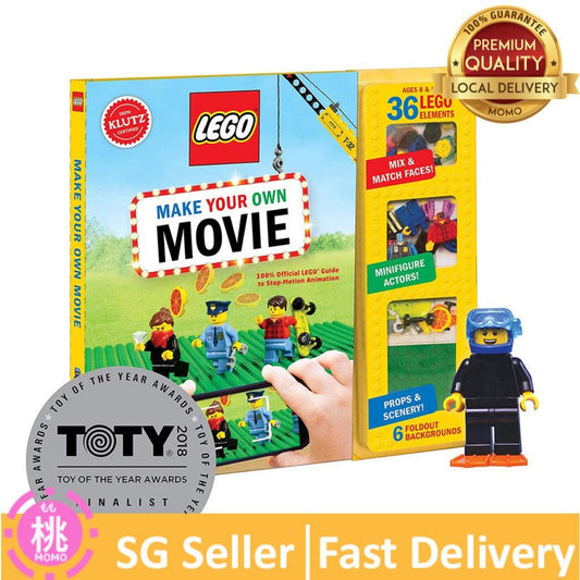 KLUTZ Lego Make Your Own Movie Activity Kit - Momo Gadgets