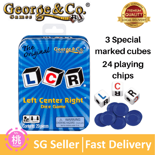 LCR® Left Center Right™ Dice Game - Momo Gadgets