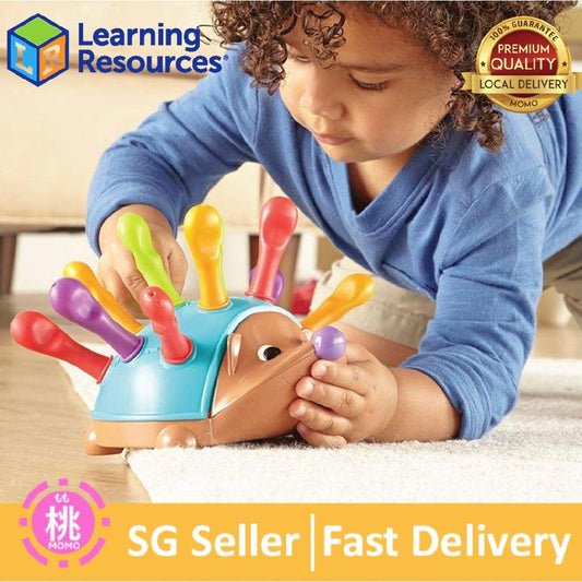 Learning Resources Spike The Fine Motor Hedgehog, Sensory, Fine Motor Toy, Ages 2+ - Momo Gadgets