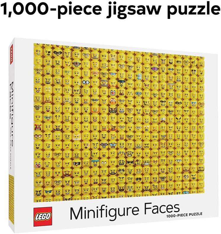 LEGO 10193 Minifigure Faces 1000Piece Jigsaw Puzzle - Momo Gadgets