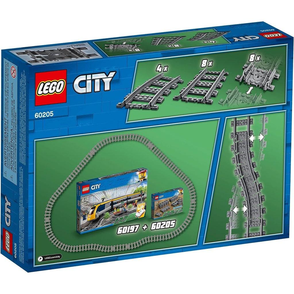 LEGO City Tracks 60205-20 Pieces Extension Accessory Set, Train Track and Railway Expansion, Compatible with City Sets - Momo Gadgets