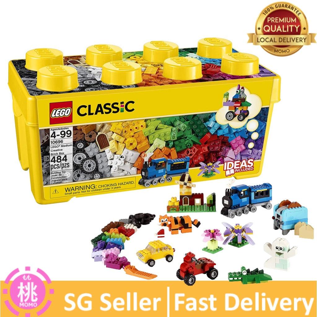 LEGO Classic Medium Creative Brick Box 10696 (484 Pieces) - Momo Gadgets