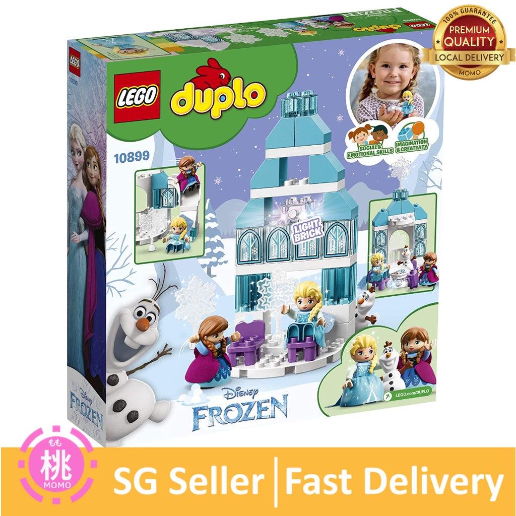 LEGO DUPLO Princess Frozen Ice Castle 10899 Building Toy Set for Preschool Kids, Ages 2+ (59 Pieces) - Momo Gadgets