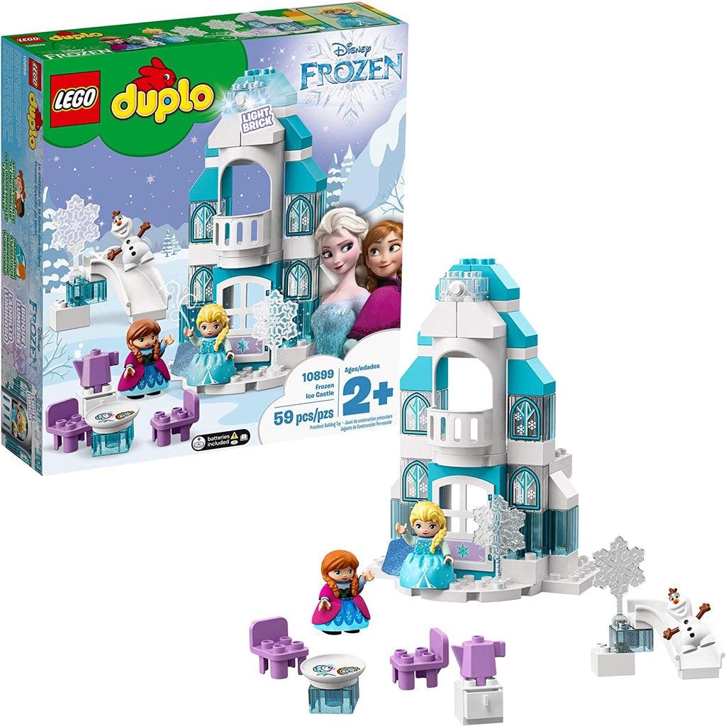 LEGO DUPLO Princess Frozen Ice Castle 10899 Building Toy Set for Preschool Kids, Ages 2+ (59 Pieces) - Momo Gadgets