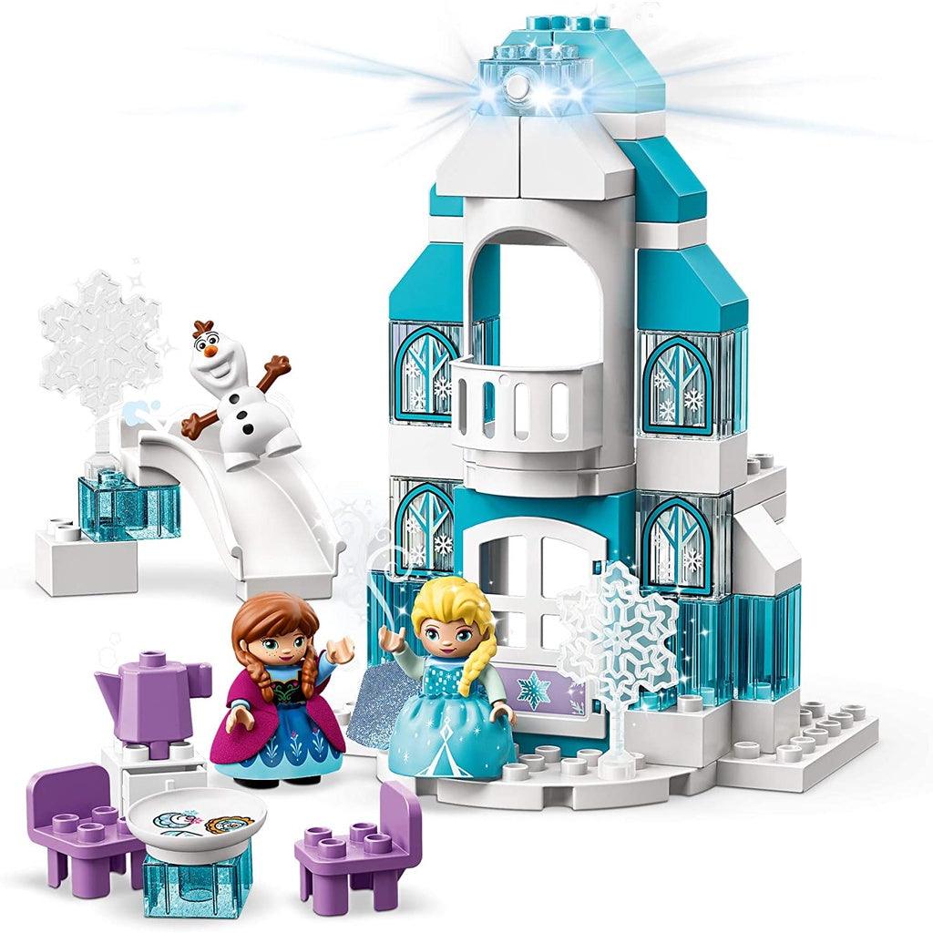 LEGO DUPLO Princess Frozen Ice Castle 10899 Building Toy Set for Preschool Kids, Ages 2+ (59 Pieces) - Momo Gadgets