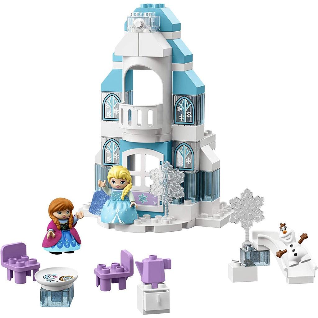 LEGO DUPLO Princess Frozen Ice Castle 10899 Building Toy Set for Preschool Kids, Ages 2+ (59 Pieces) - Momo Gadgets