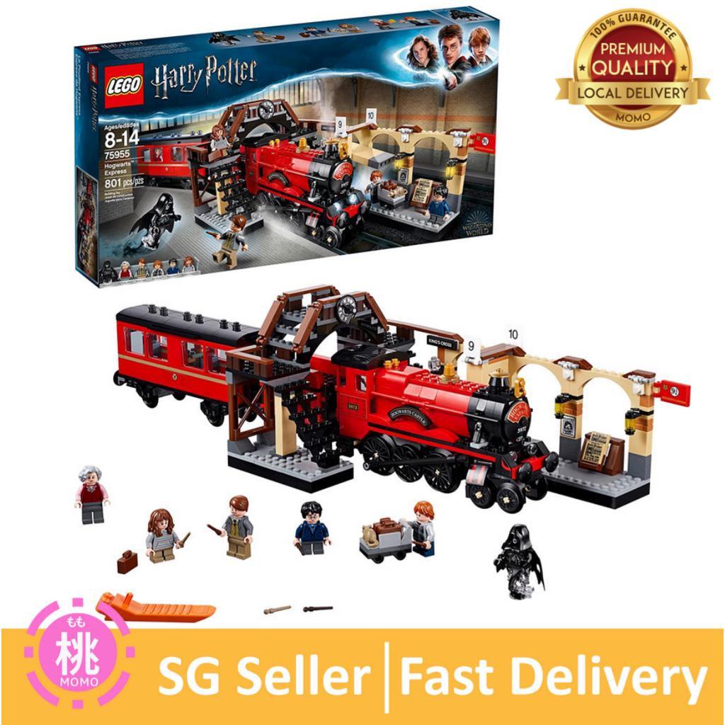 LEGO Harry Potter Hogwarts Express 75955 Toy Train Building Set includes Model Train and Minifigures(801 Pieces) - Momo Gadgets