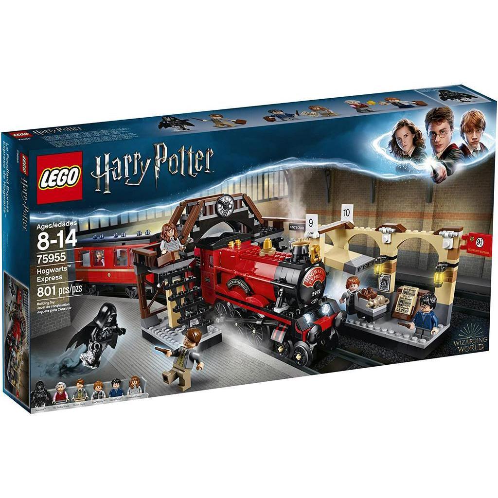 LEGO Harry Potter Hogwarts Express 75955 Toy Train Building Set includes Model Train and Minifigures(801 Pieces) - Momo Gadgets