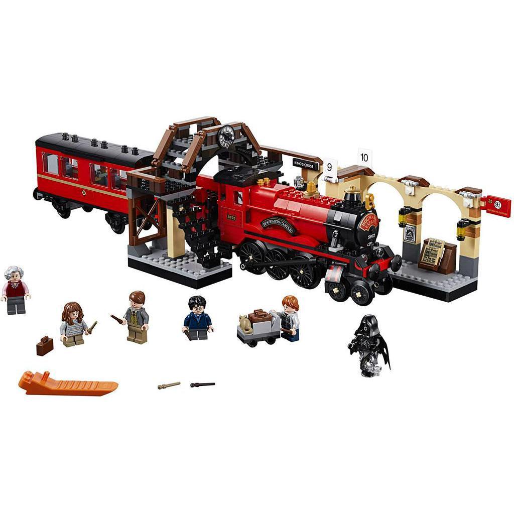 LEGO Harry Potter Hogwarts Express 75955 Toy Train Building Set includes Model Train and Minifigures(801 Pieces) - Momo Gadgets