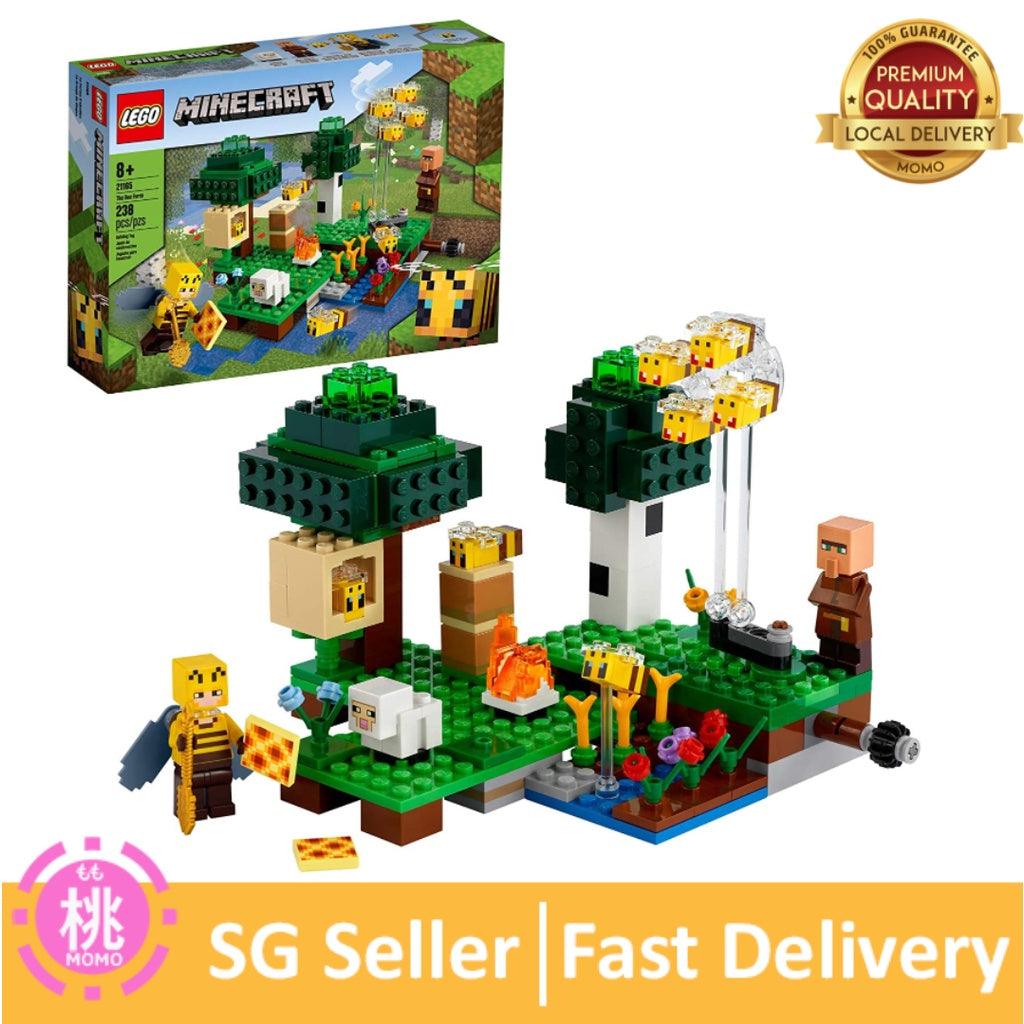 LEGO Minecraft The Bee Farm 21165 Minecraft Building Action Toy (238 Pieces), Multicolor - Momo Gadgets